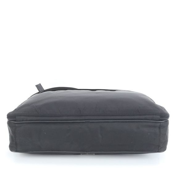 Prada Tessuto Nylon Triangle Logo Leather 2WAY Business Bag Crossbody Shoulder - Picture 5 of 9